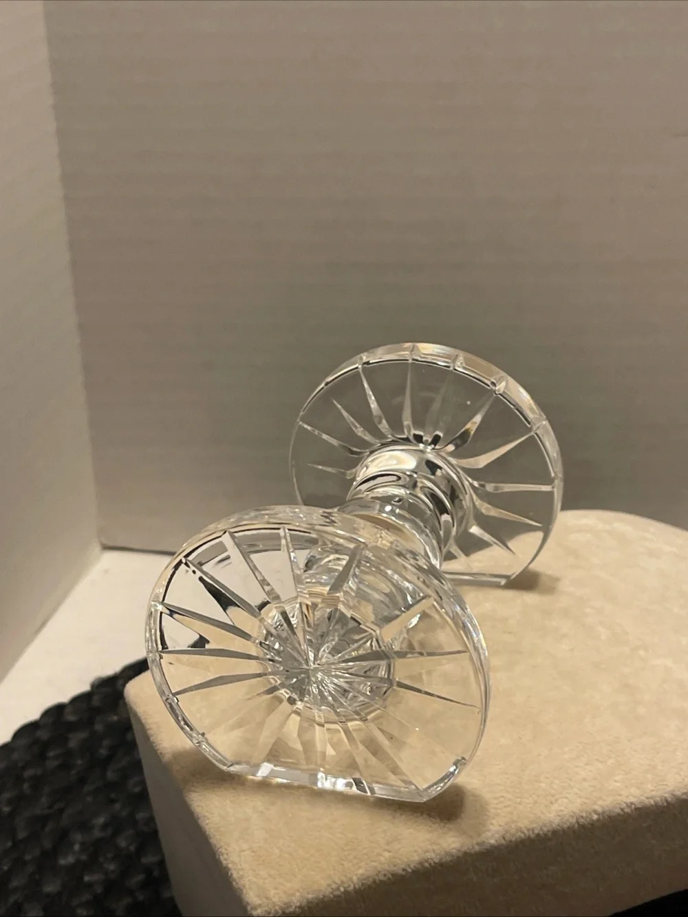 Vintage Crystal Waterford knife rest